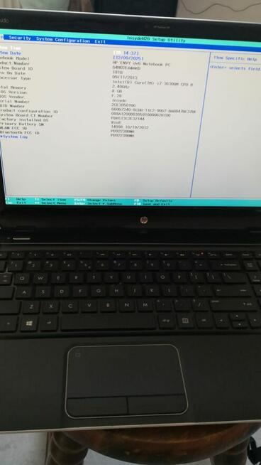 laptop HP ENVY DV6 i7 3630qm 8GB 4x3.2Ghz