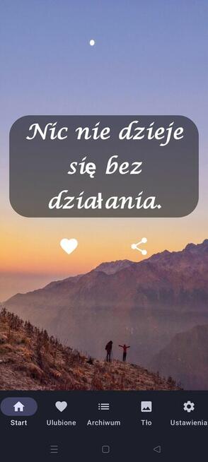 Motywator–Twoja codzienna dawka motywacji. Darmowa aplikacja