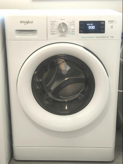 Whirlpool FFB 7259 WV PL – pralka front-load 7 kg |JAK NOWA!