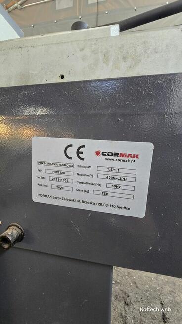 Piła taśmowa Cormak hbs320