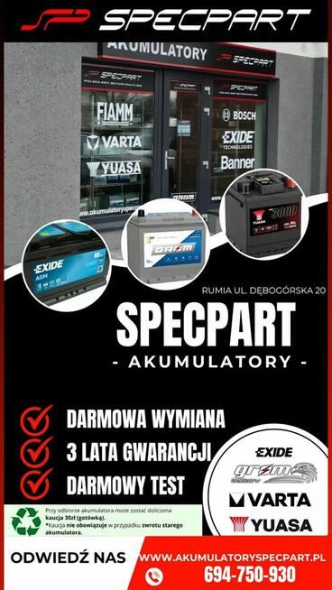 Akumulator 6V 195Ah 1000A Specbat Agro Lewy plus