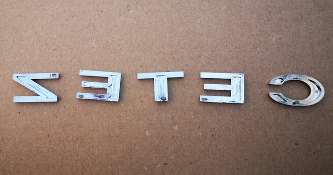 Logo emblemat znaczek napis ZETEC Ford