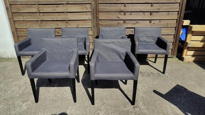 Krzesło IKEA Nils zdejmowane pokrowce Dostępne 6 sztuk