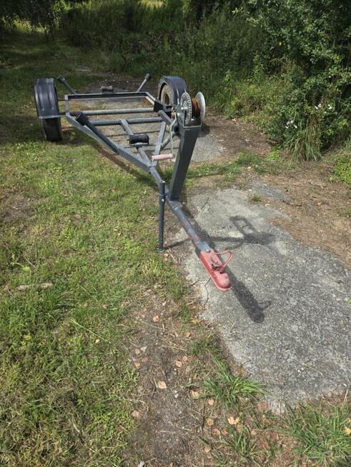 Przyczepa podłodziowa Samoróbka