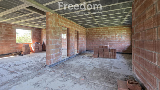 Dom w stanie surowym koło Stalowej Woli