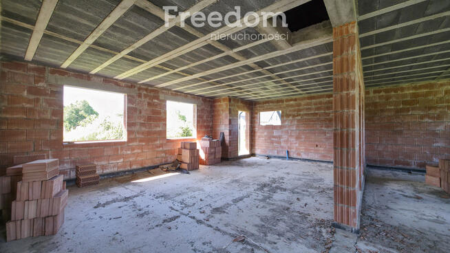 Dom w stanie surowym koło Stalowej Woli