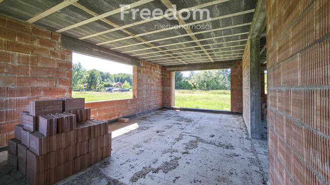 Dom w stanie surowym koło Stalowej Woli