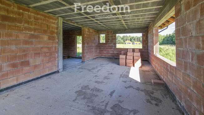 Dom w stanie surowym koło Stalowej Woli