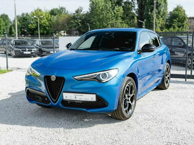 Alfa Romeo Stelvio WJ8414K#2.0 Turbo Veloce Q4 Podgrz.f K.cofania Skóra Salon PL VAT 23%