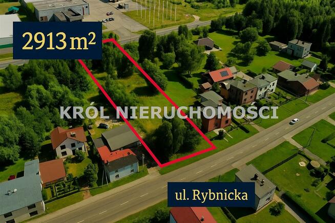 Działka Żory Folwarki, Rybnicka