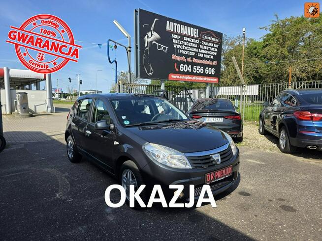 Dacia Sandero 1.6 Benzyna 87 KM, Klimatyzacja, Isofix, Alufelgi, USB, AUX, Isofix,