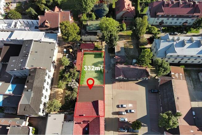 Lokale handlowe i działka w centrum Andrychowa