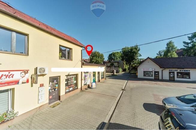 Lokale handlowe i działka w centrum Andrychowa