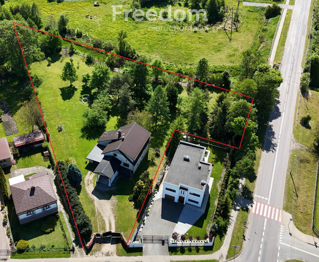 Dom na pięknej zadrzewionej działce 5200 m2