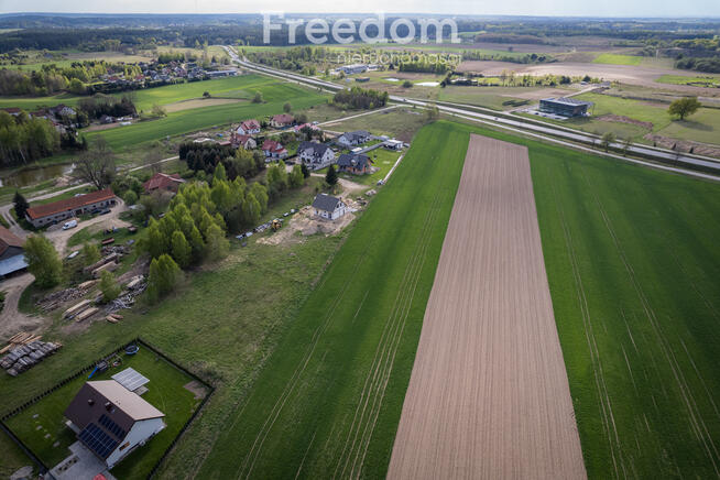 Działka budowlana 1536 m² – Kaplityny