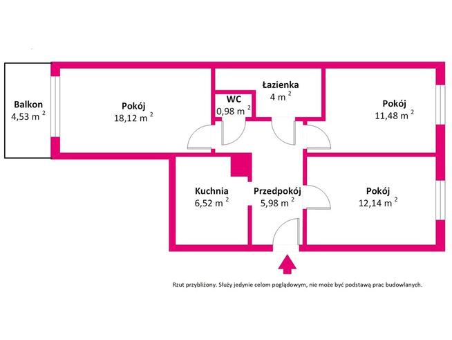 3 pokojowe, Krowodrza-Górka - ul. Fieldorfa Nila