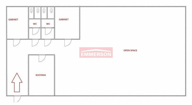 Do wynajęcia biuro 246 m2 w Krakowa - ul. Balicka
