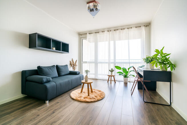 3 pokoje, 2 balkony | 62m² i widok z 11 piętra
