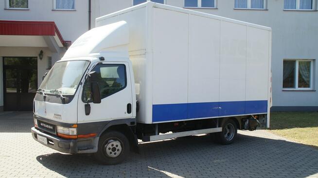 Mitsubishi Canter 3.0 (TURBO) * Kontener 4.2 * Winda * Możliwość montażu nowej wywrotki