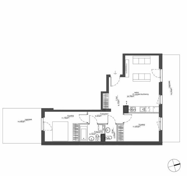 Mieszkanie Warszawa gm. Mokotów Mokotów, Dolny, Kaloryczna