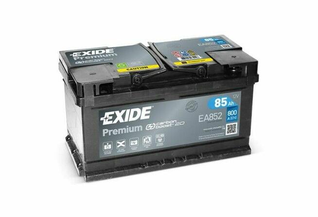 Akumulator 85Ah 800A Exide Premium PRAWY PLUS