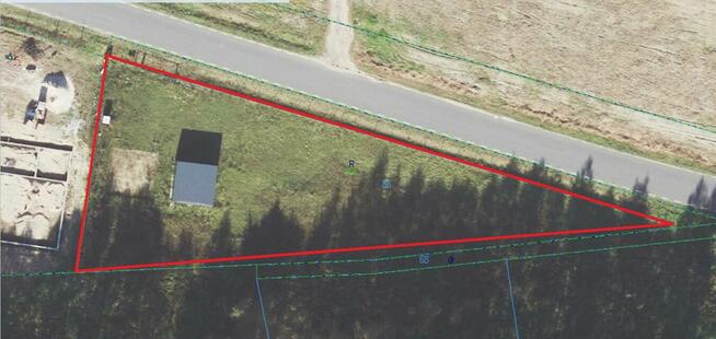 Na sprzedaż dz. budow. o pow. 1700m2 Korzekwin