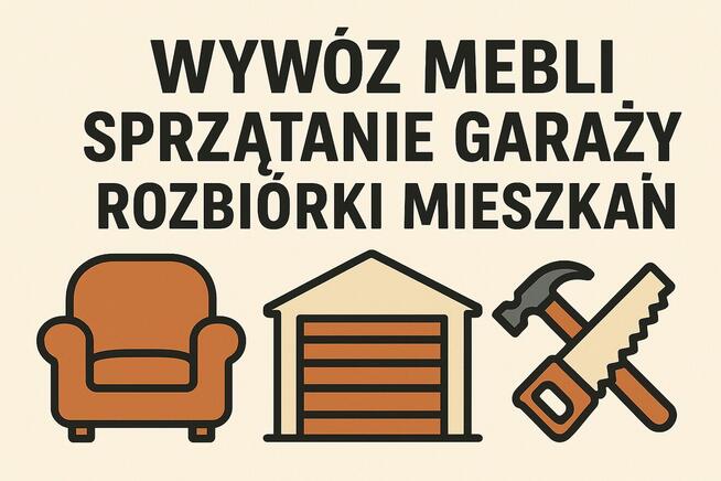 Wywóz starych mebli i opróżnianie mieszkań