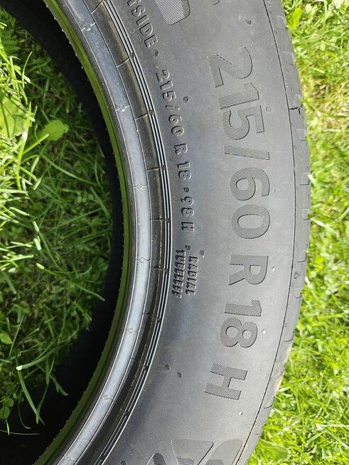 Okazja! Opony Letnie Continental Ecocontact 6 Q 215/60 R18 9