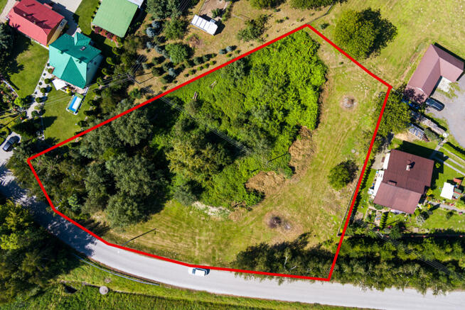 Na sprzedaż działka 13 arów Łukanowice Zgłobice