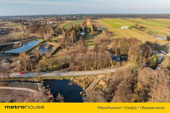 Działka z linią brzegową rzeki