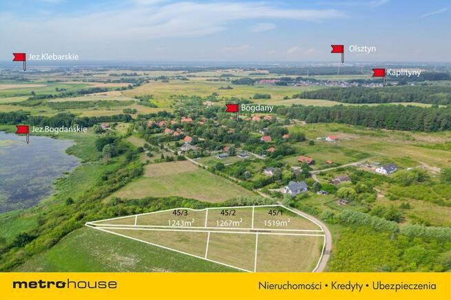 Działka z dostępem do jeziora