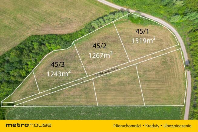 Działka z dostępem do jeziora