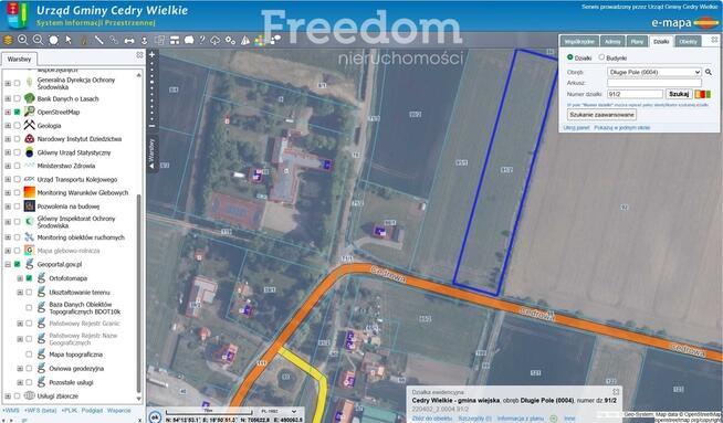 Działka siedliskowa 7529m2 - atrakcyjna cena
