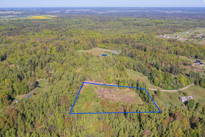 Działka rolna Skrzeszewo Żukowskie gm. Żukowo, Leśna