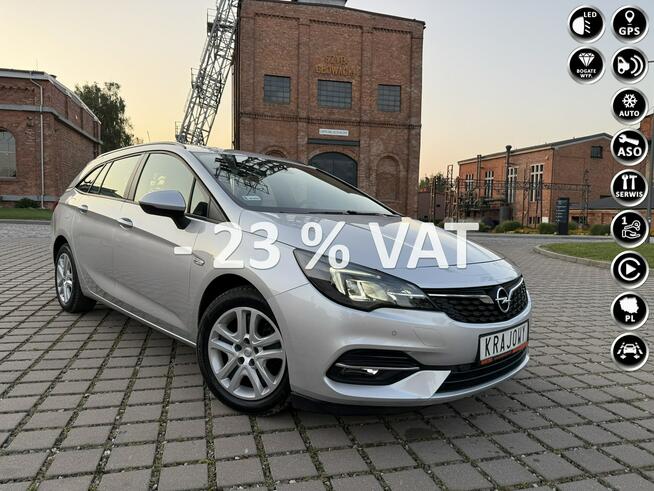 Opel Astra Salon Polska. 1-Wł. Serwis ASO . Bezwypadkowy. Vat23%