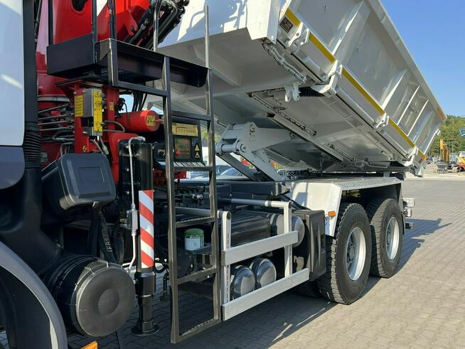 Renault Kerax 26.390 6x4 Mocny HDS FASSI F170 Sterowanie Radiowe Wywrotka 2-stronna Hydroburta Tył B