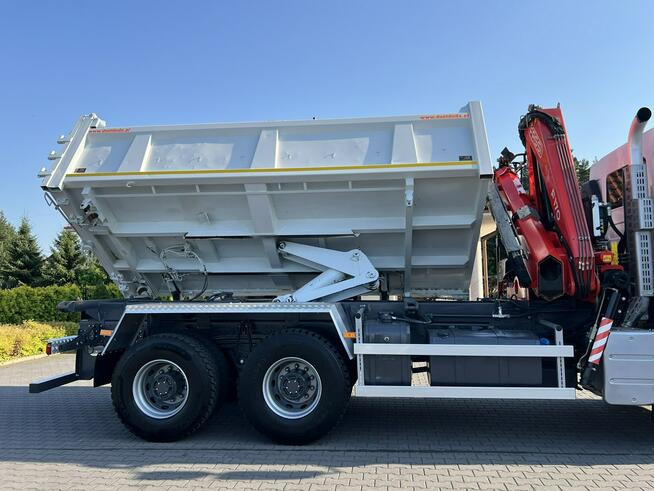 Renault Kerax 26.390 6x4 Mocny HDS FASSI F170 Sterowanie Radiowe Wywrotka 2-stronna Hydroburta Tył B