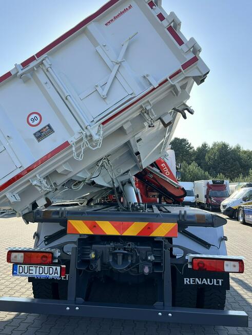 Renault Kerax 26.390 6x4 Mocny HDS FASSI F170 Sterowanie Radiowe Wywrotka 2-stronna Hydroburta Tył B