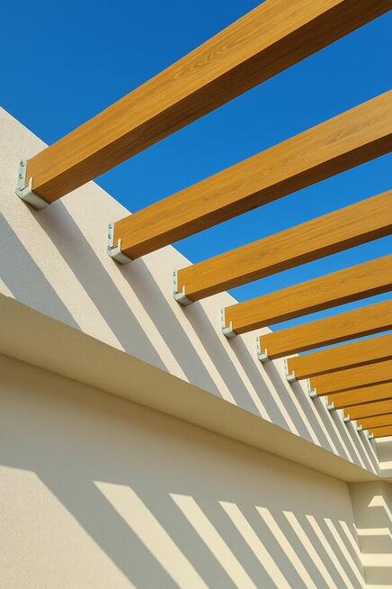 Attyki Lamele Belki Dekoracyjne Tarasowe Zewnętrzne Żaluzje