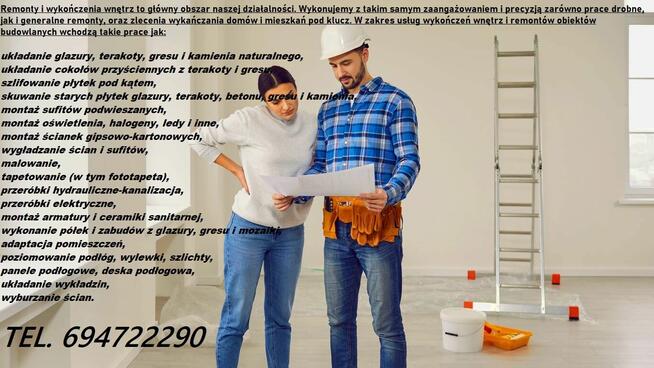 Generalne Remonty Mieszkan Wykonczenia Wnętrz Bolesławiec