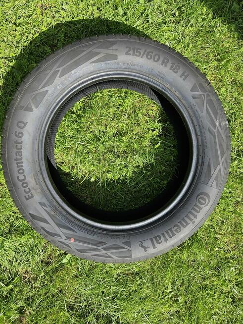 Okazja! Opony Letnie Continental Ecocontact 6 Q 215/60 R18 9