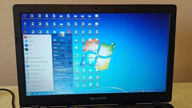 bdb bateria + laptop Packard Bell Wind. 7 + Word Excel