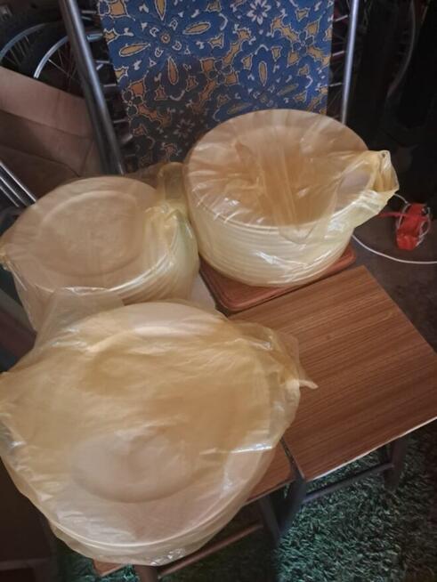 zestaw obiadowy talerze 36szt ambition