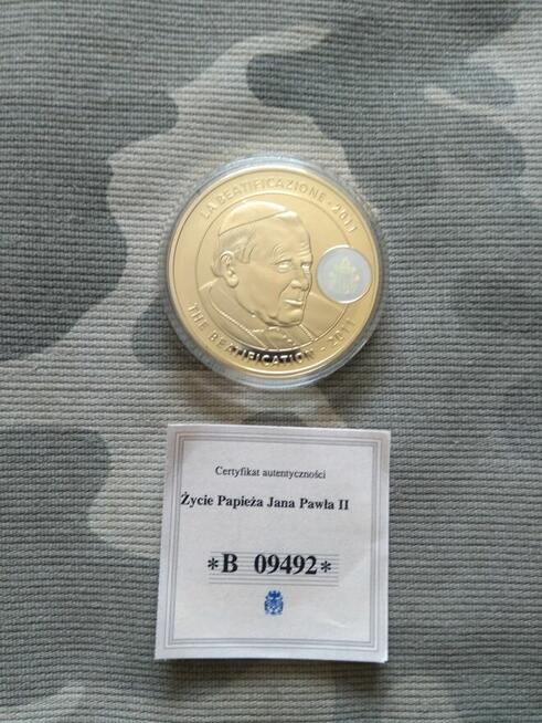 23. Medal okolicznościowy beatyfikacja J.P 2