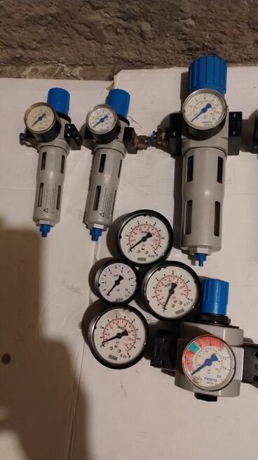 Filtry elektrozawory .regulatory ciśnienia .manometry