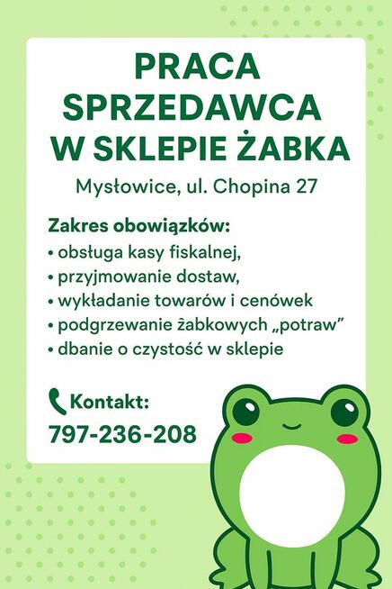 Kasjer w sklepie