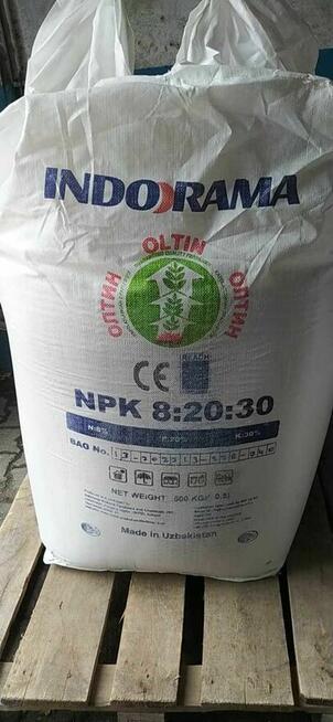 Nawóz NPK 8-20-30+S -2500/t z VAT- dostępny z magazynu