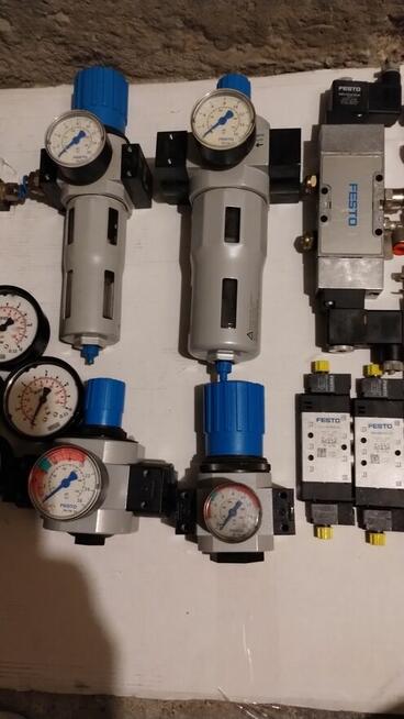 Filtry elektrozawory .regulatory ciśnienia .manometry