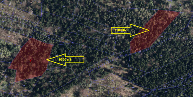 Działki rolne, leśne i do zalesienia - duży wybór!