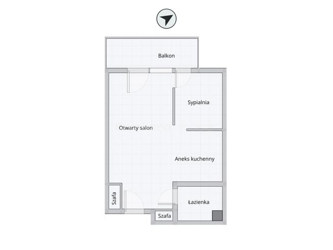 Mieszkanie 35 m² z balkonem i garażem Kołobrzeg